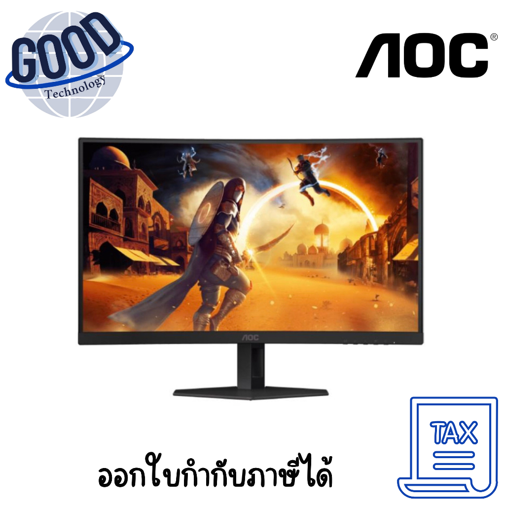 AOC จอมอนิเตอร์ รุ่น C27G4ZE/67 27" VA Gaming 1920×1080