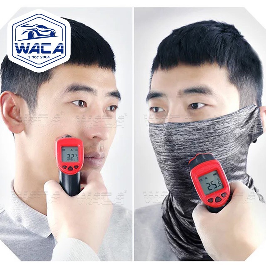 WACA Extra Cool ผ้าคลุมหัว  ผ้าบัฟโพกหัว กันฝุ่น 6P1 - รูปที่ 4