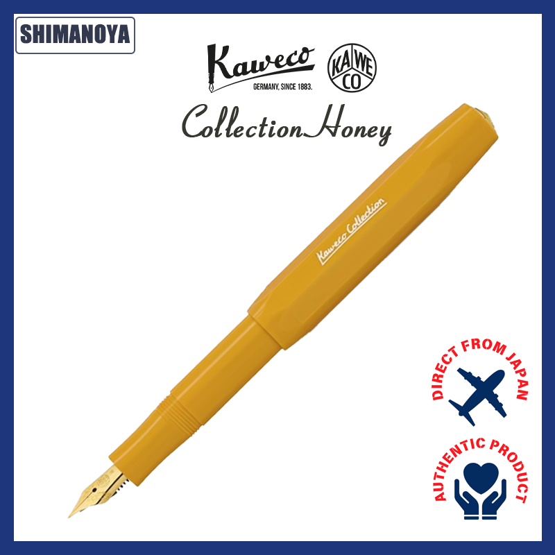 Kaweco COLLECTION Fountain Pen Honey ( Limited Edition Beginner Pen Office & Premium Writing Gift )