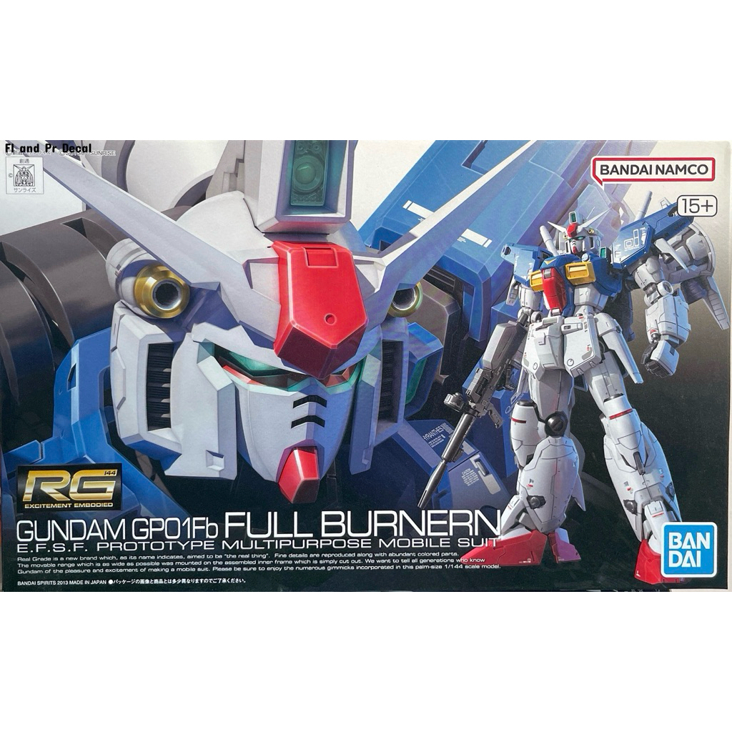 Rg 1/144 Gundam GP01 Full Burnern