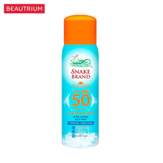 SNAKE BRAND Sun Care Sun Protection Ultra Cooling Body Spray SPF50 PA++++ สเปรย์กันแดด 100ml