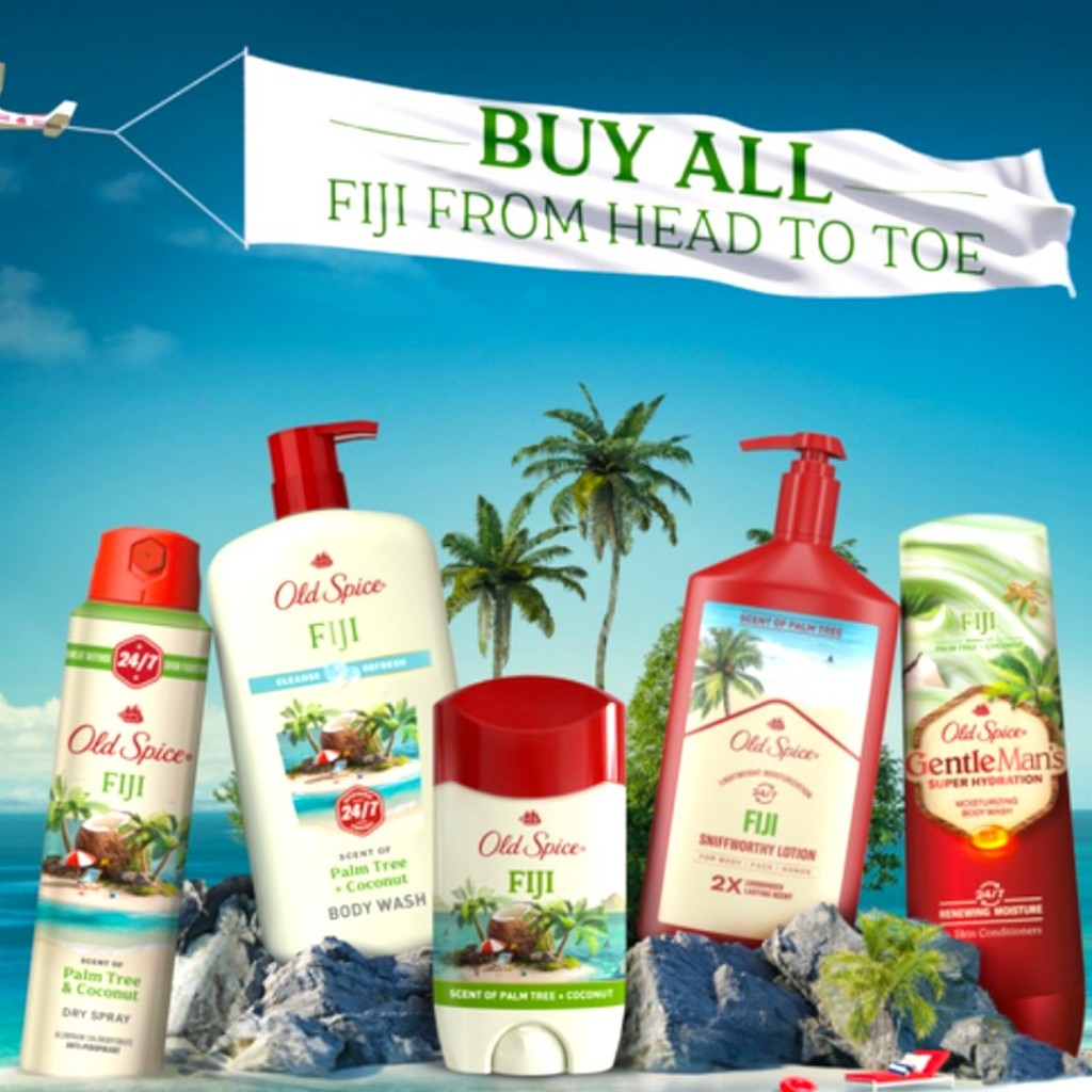 Old Spice Fiji with Palm Tree Scent Antiperspirant & Deodorant & BodyWash
