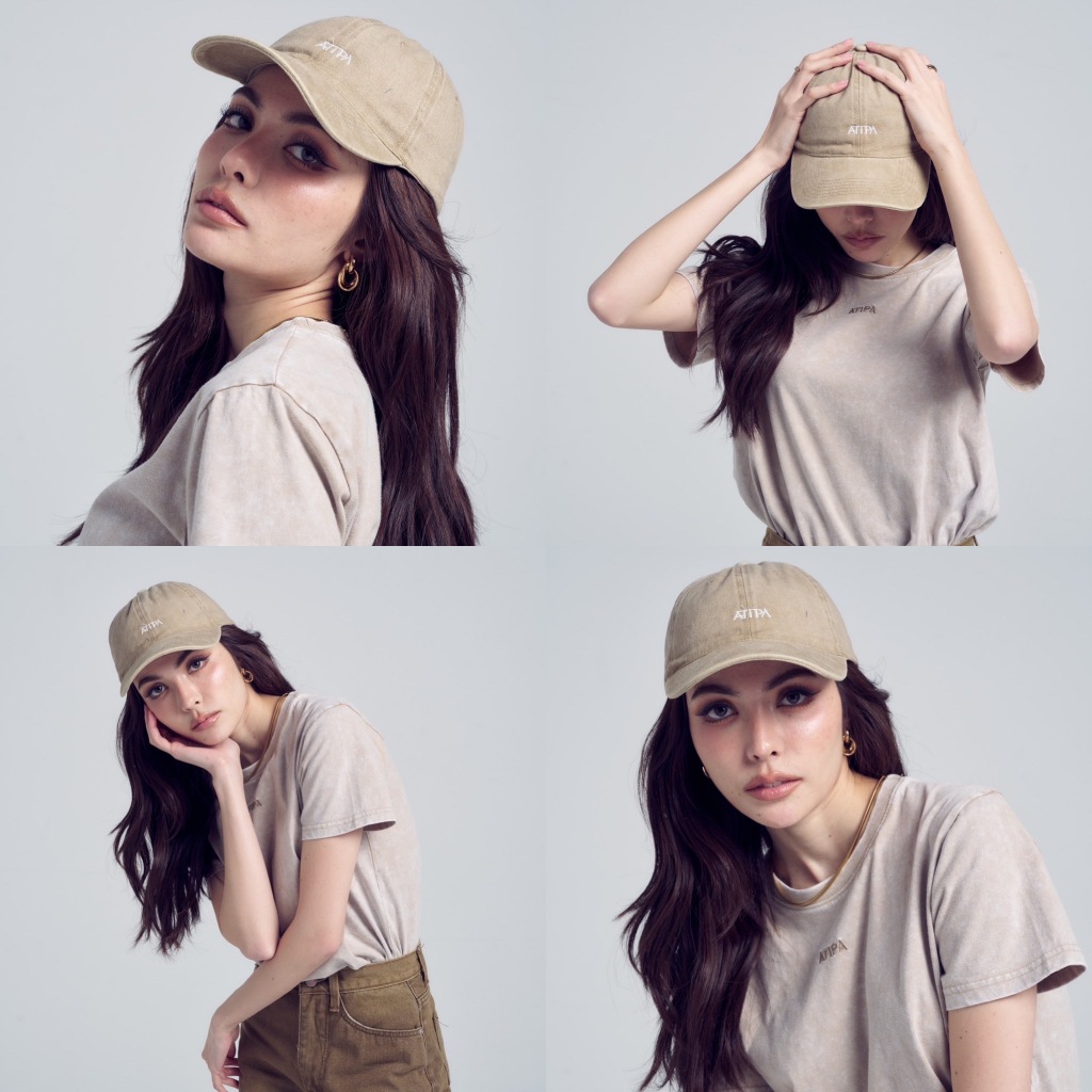 Atipa - Vintage Fade Baseball Cap หมวกแก๊ป วินเทจ สีฟอก