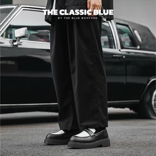 (พร้อมส่ง) The Classic blue - ZERMATT loafer shoes รองเท้าหนังโลฟเฟอร์ - ไซส์ใหญ่สุด 44 ยาว 27.5 ซม.