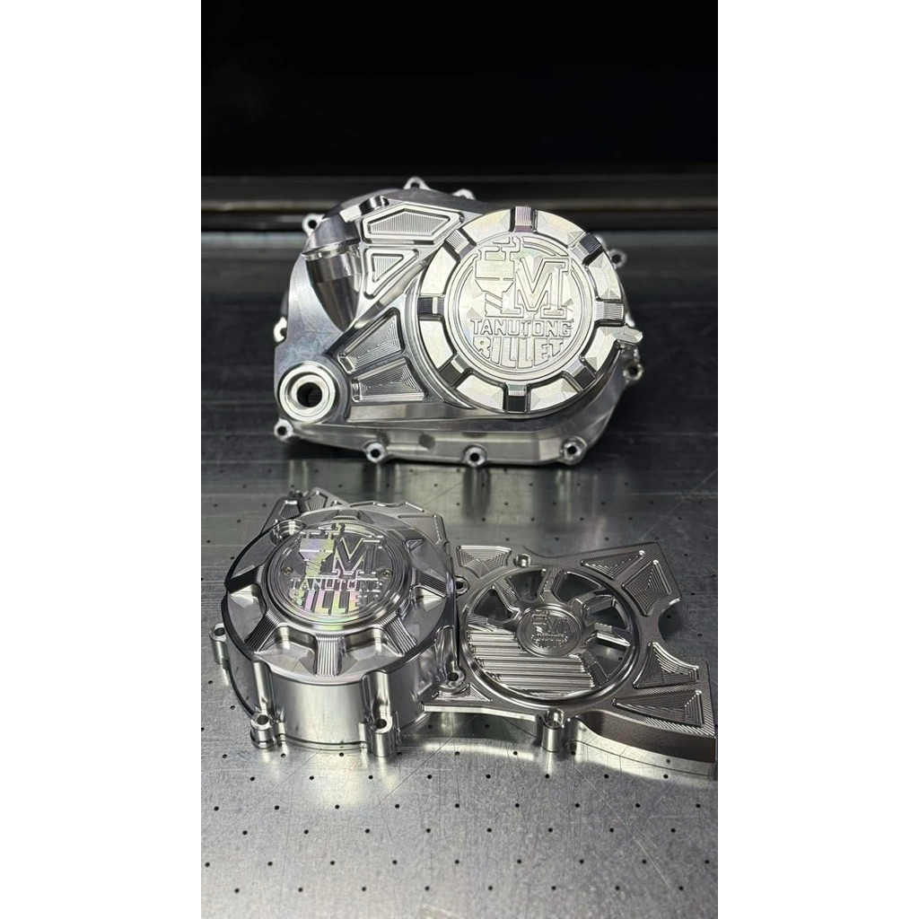 ชุดเซ็ต2 Wave125s สำหรับ wave R wave125ไฟเลี้ยวบัง3ชิ้น ฝาครอบจานไฟเวฟ125 ฝาครอบโซ่ ฝาครอบครัชมือเวฟ