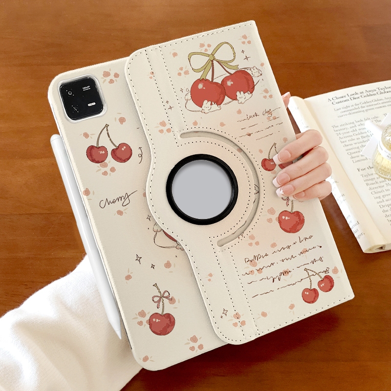 🚀จัดส่งจากกรุงเทพฯ🚀เคสipad เชอร์รี่ Air7 Gen11 Air5 Pro13 Gen12 กระต่าย เคสไอแพด Gen6/5 Air3 Mini7/6