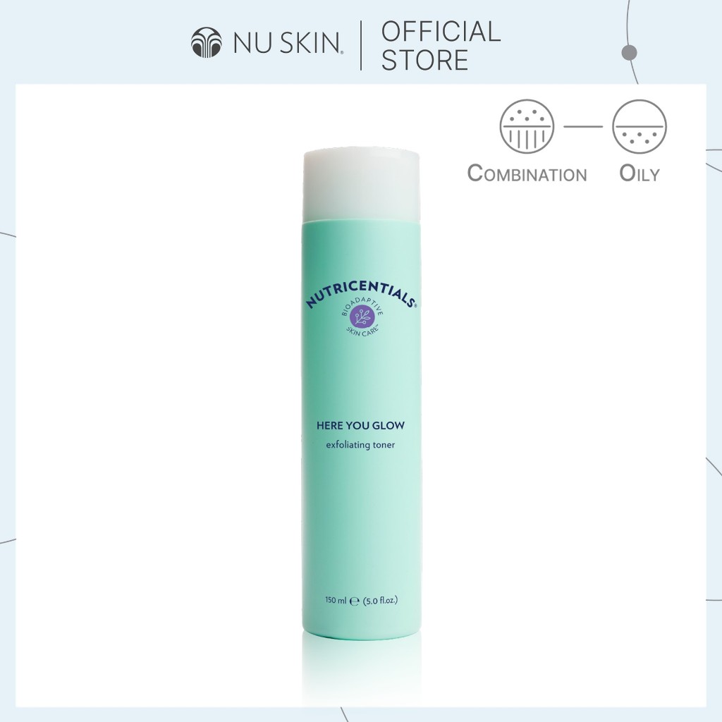 นู สกิน เฮีย ยู โกลว์ เอ็กซ์โฟเลียนท์ติ้ง โทนเนอร์ | Nu Skin Here You Glow Exfoliating Toner