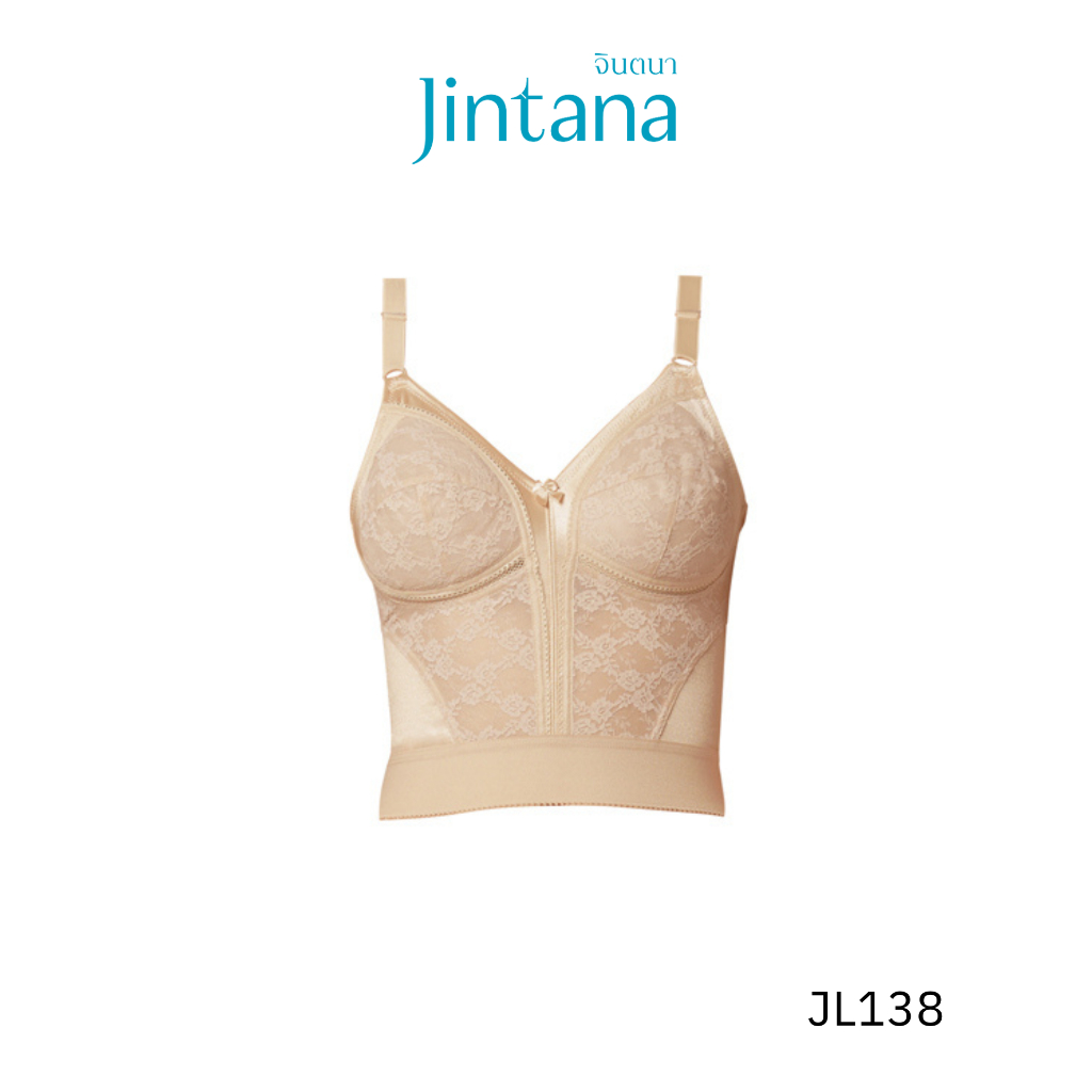 Jintana เสื้อชั้นในกระชับสัดส่วน รุ่น Basic รหัส JL138 สีเบจ เสื้อในเต็มตัว กระชับ เก็บเนื้อส่วนเกิน