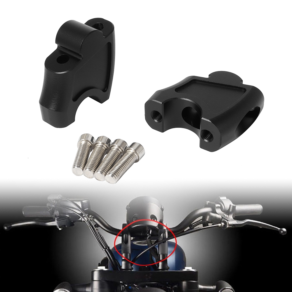 วงเล็บ Riser สำหรับฮอนด้า Rebel CMX300 CMX500 2017-2025 วงเล็บรถจักรยานยนต์ Riser สำหรับ Handlebar