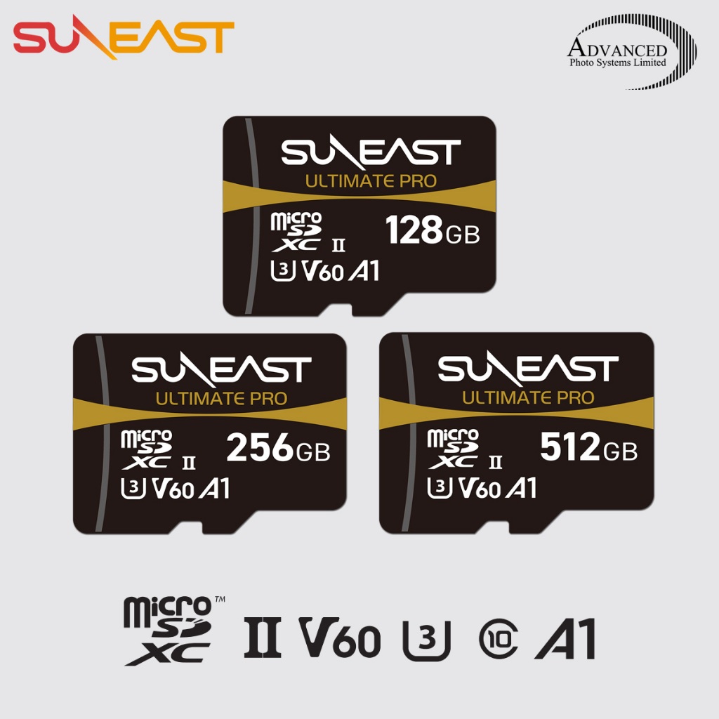 เมมโมรี่การ์ด SUNEAST ULTIMATE PRO microSDXC UHS-II V60 Card