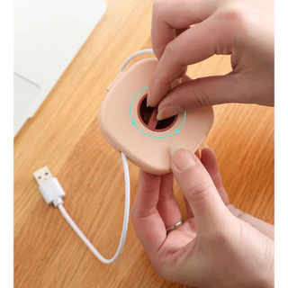 (พร้อมส่ง) two tone box - กล่องเก็บสายชาร์จ สายหูฟัง แบบพกพา เก็บสาย USB แบบสี่เหลี่ยมสองสี ตั้งโทรศัพท์มือถือได้