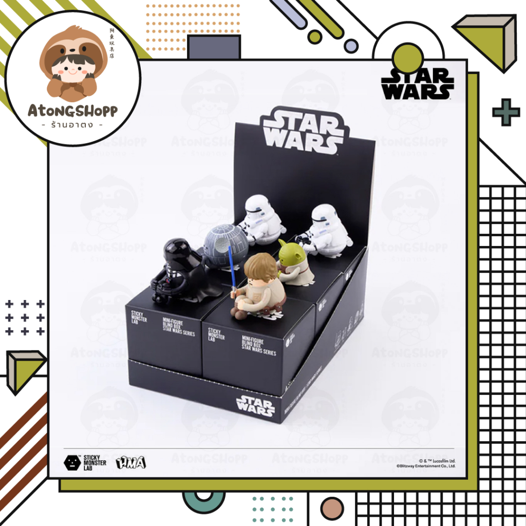SML MINI-FIGURE BLIND BOX STAR WARS SERIES (Set)