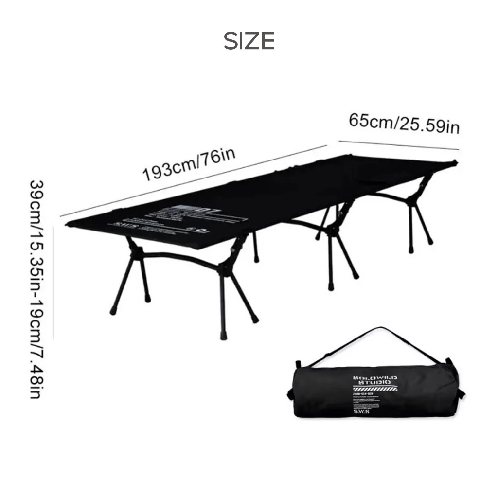 WELLHIKE เตียงพับแคมป์ปิ้ง Ultralight สำหรับเดินป่าท่องเที่ยว thumbnail 4