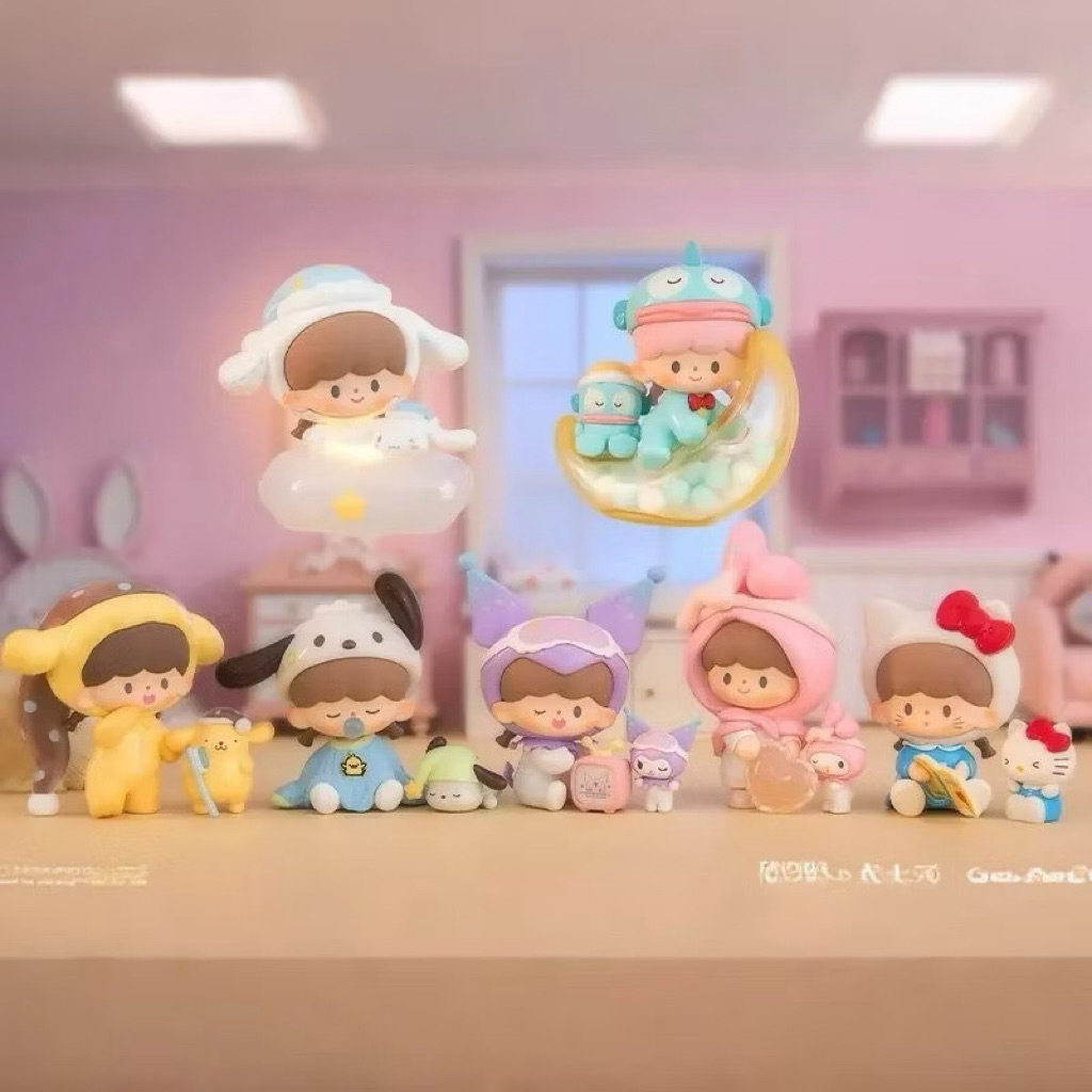 (เช็คการ์ด/พร้อมส่ง) Zzoton x Sanrio Bedtime