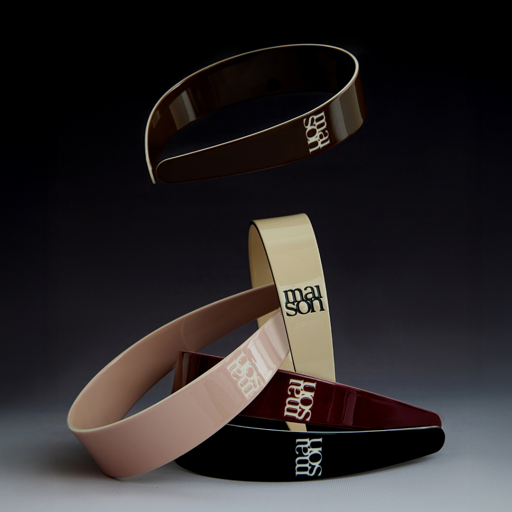 maison KEEPS | Wide Dual Logo Hair Band | ที่คาดผม