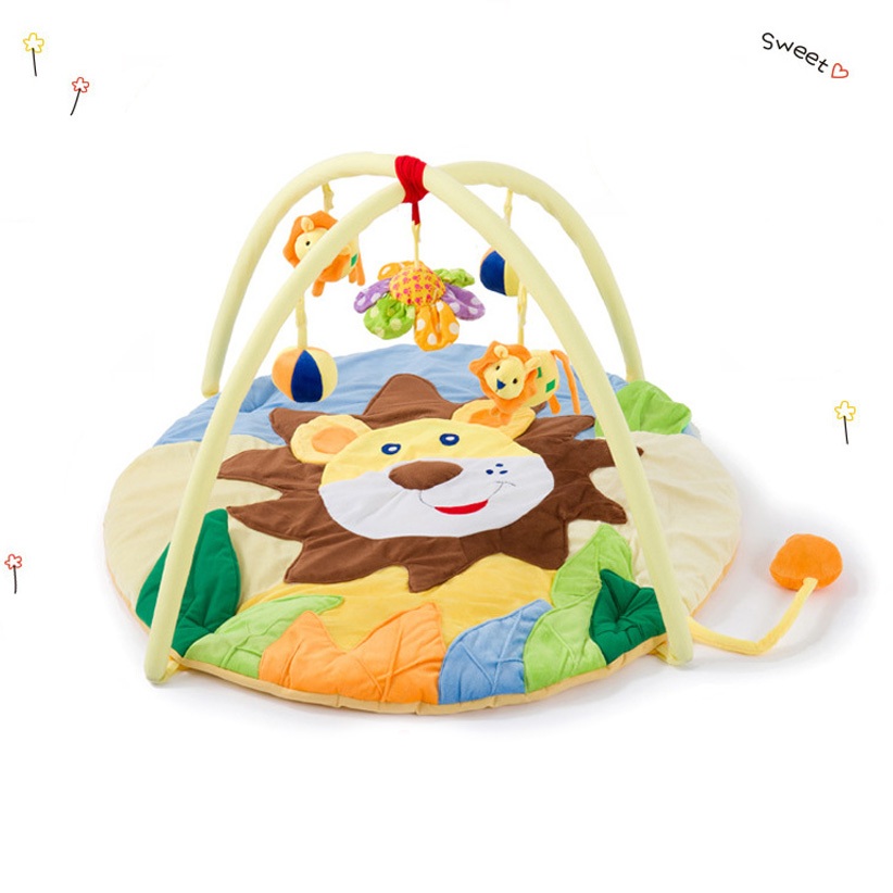 Smart Baby Play mat Play gym ที่นอนเด็กเล็ก ที่นอนทำกิจกรรม : Lion ( ของเล่นเสริมพัฒนาการ ของขวัญเด็