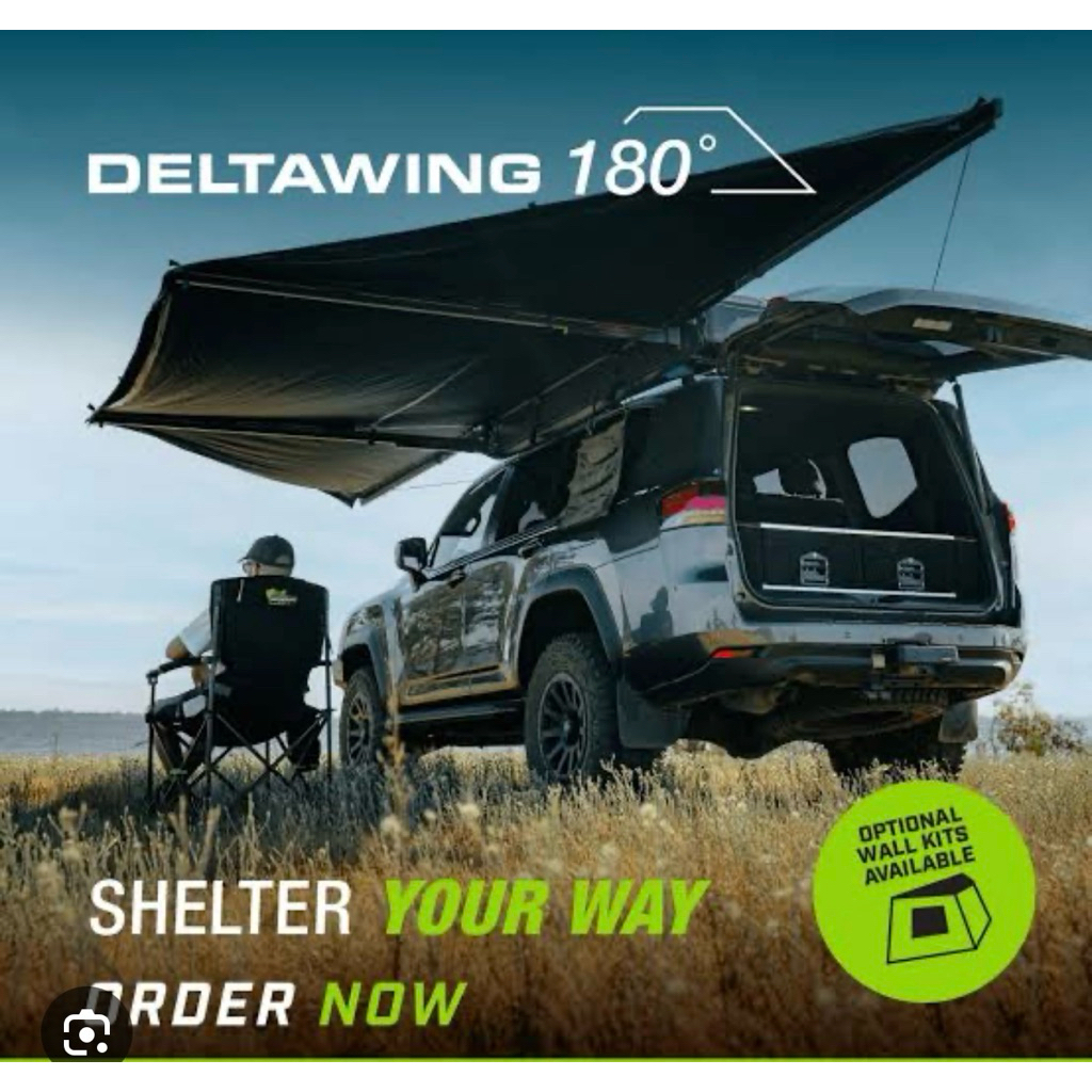 AWNING IRONMAN 4X4 DELTAWING90°กับ 180°