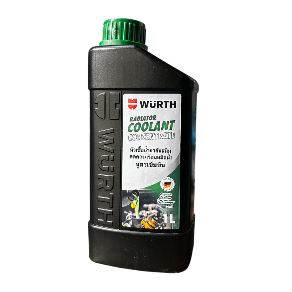 น้ำยาหม้อน้ำ Wurth Coolant สูตรเข้มข้น 1 ลิตร