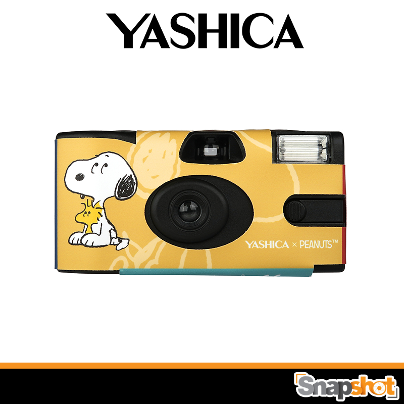 YASHICA Single Use Film Camera (Snoopy Colorful World) ประกันศูนย์ กล้องฟิล์มใช้แล้วทิ้ง