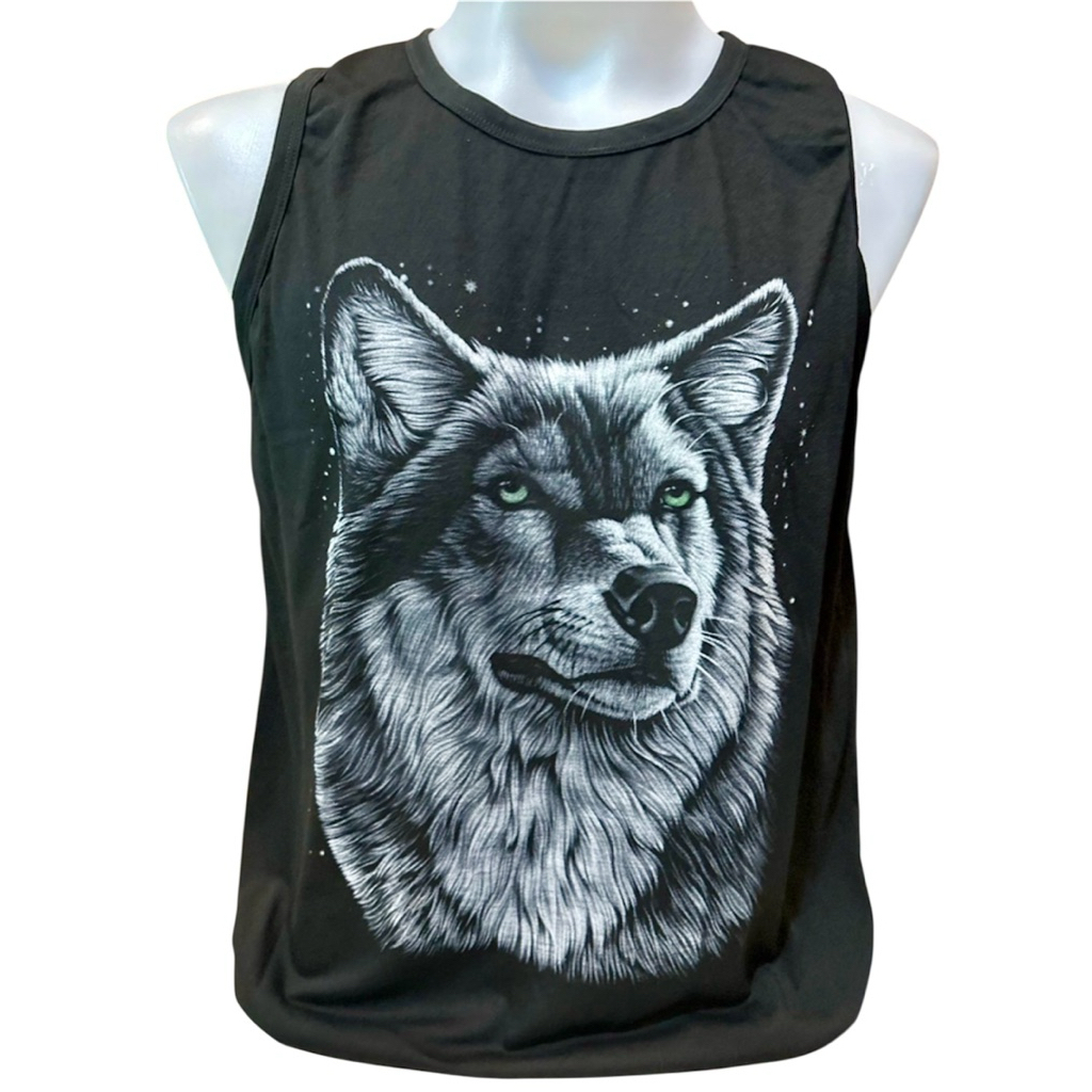เสื้อกล้าม ลาย WHITE FOX