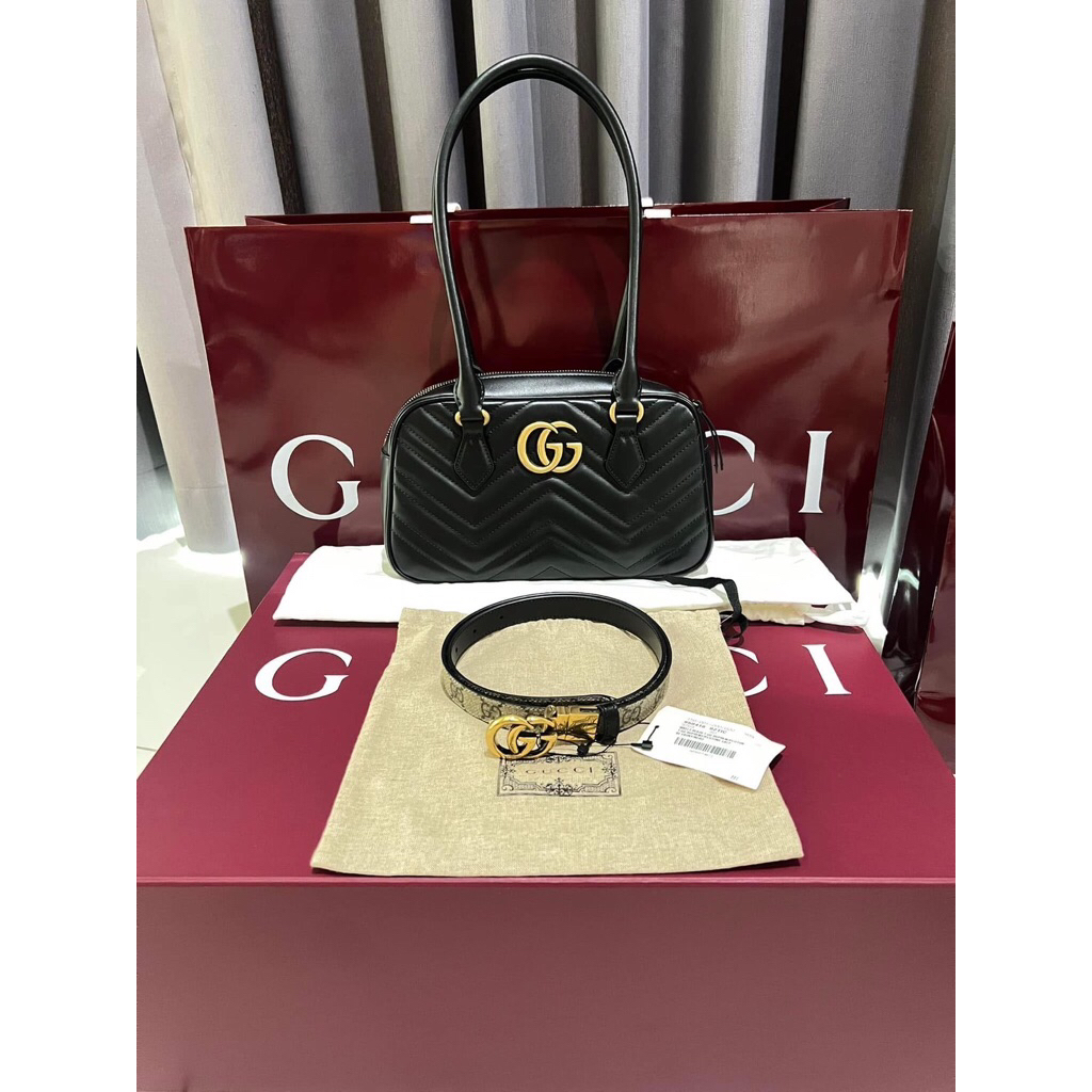 กระเป๋าสะพ่ายข้างCucci