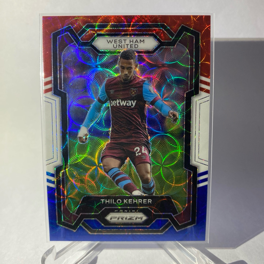 การ์ดนักฟุตบอลสำหรับสะสม THILO KEHRER, (PRIZM), WEST HAM U., PANINI PRIZM 2023