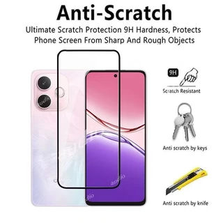 ฟิล์มกระจก เต็มจอ สำหรับOppo A6Pro A5X A5Pro A3 A3X A3Pro A60 A79 A17 A17K A18 A38 A78 5G A58 4G Reno13F Reno12 11 F A98