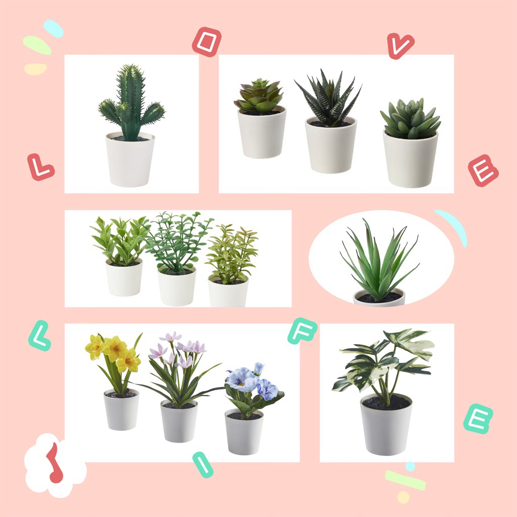 ‼️New‼️ ต้นไม้ปลอม FEJKA เฟคก้า ต้นไม้ประดิษฐ์ในกระถาง IKEA พร้อมส่ง