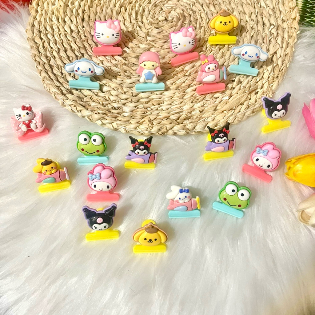 ที่หนีบเข็มขัดนักเรียน ขนมซานริโอ้ ตัวหนีบเข็มขัด ราคาถูก 1ชิ้น พร้อมส่ง จากไทย