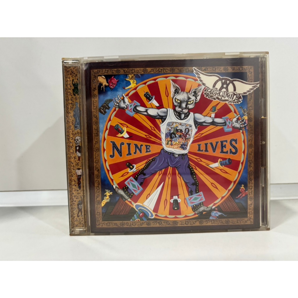 1 CD MUSIC  ซีดีเพลงสากล    AEROSMITH NINE LIVES    (D13B24)