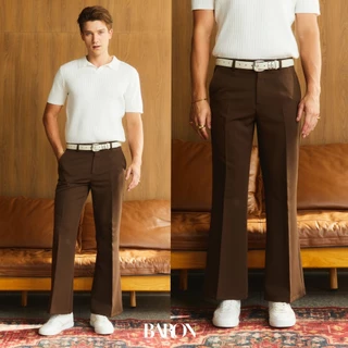 BARON Bootcut Trousers กางเกงสแลคขาม้าผู้ชาย ดีไซน์หรู Quiet Luxury ดูสูงเพรียว ผ้าพรีเมียม