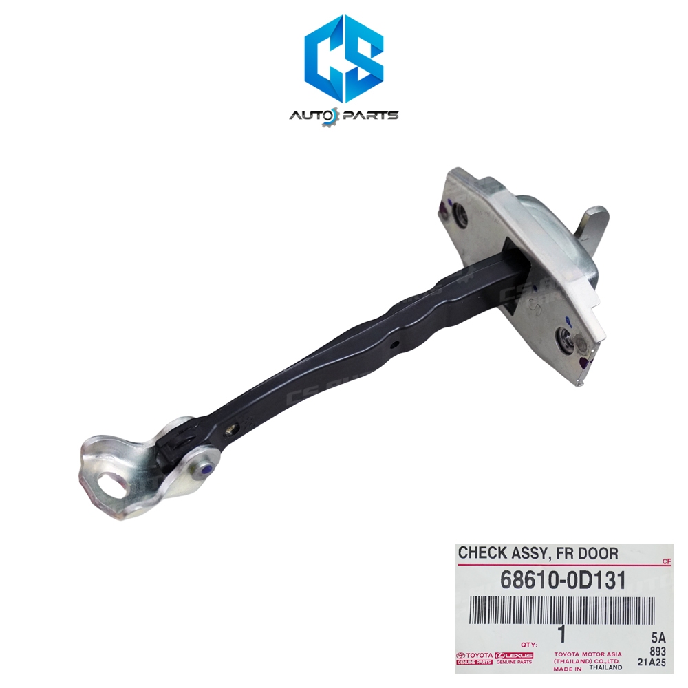 (แท้100%)กันเลยประตูหน้า TOYOTA VIOS ปี13-19,YARIS ปี13-19 ใส่ได้ทั้งซ้ายและขวา (68610-0D131)