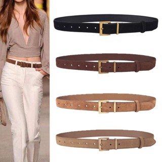 เข็มขัดคุณภาพสูง หนังแท้สไตล์วินเทจผู้หญิง โมเดิร์นวินเทจ มี…