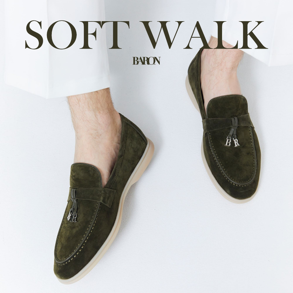 BARON "Soft Walk" รองเท้า Loafer หนังแกะทรงโมเดิร์น เรียบง่ายดูแพง จากแบรนด์ BARON