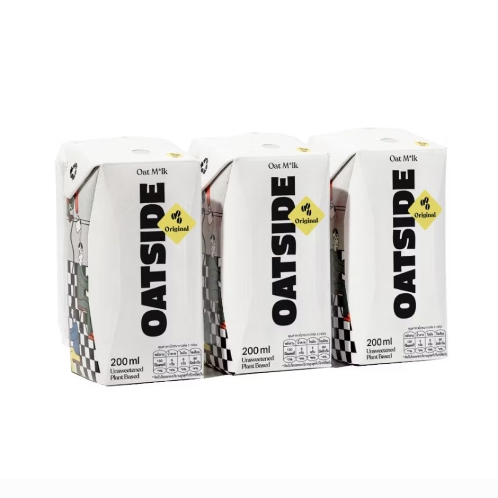 นมข้าวโอ๊ต oatside รสออริจินัล 200 มล.