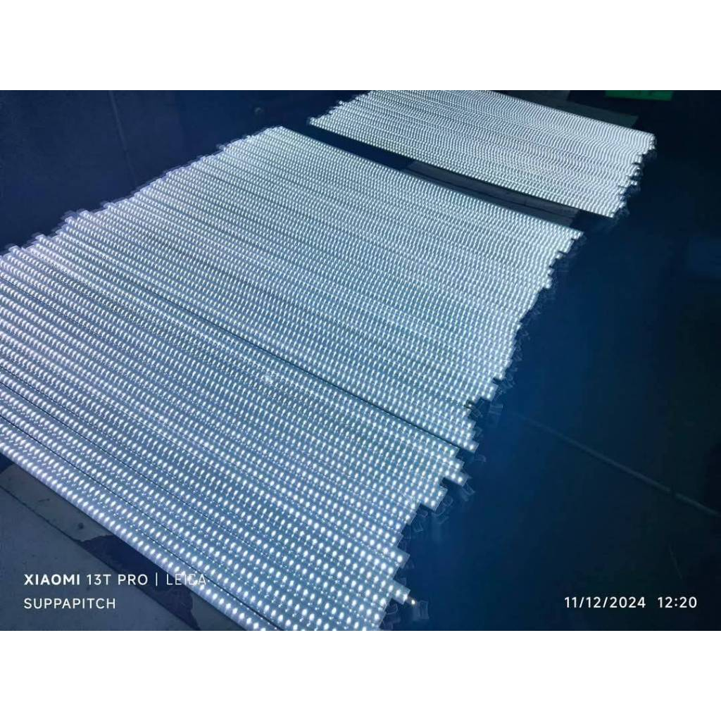 35, 45, 55, 65, 75, 85, 95, 115 cm  หลอดตู้แช่ AC220V สั่งผลิตตามความยาว; แสงเดย์ไลท์ 6500K ไฟตู้แช่เย็น