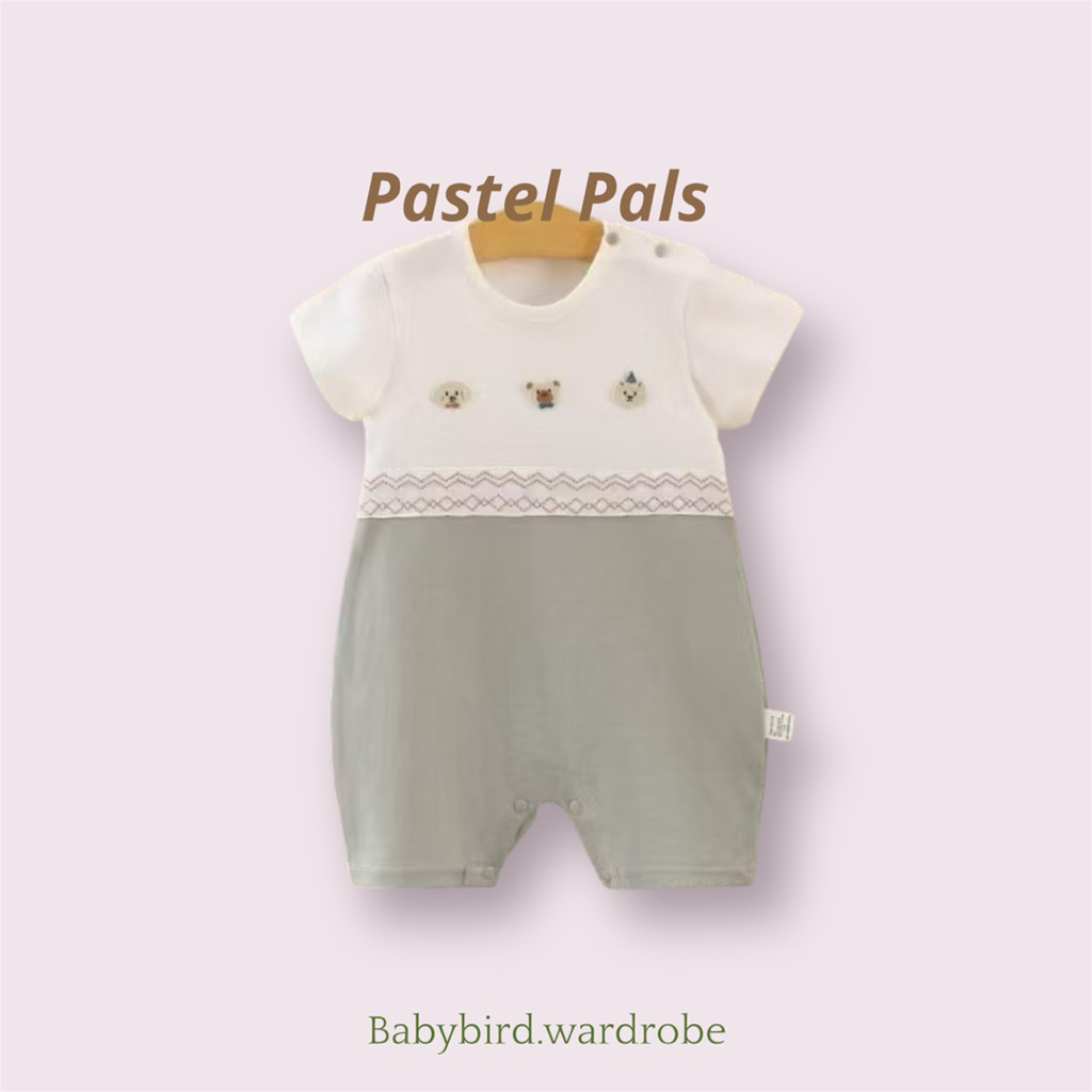 Babybird.wardrobe | Pastel pals romper