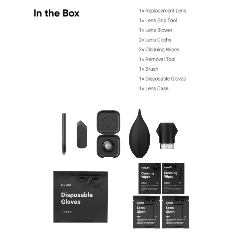 Insta360 X5 Replacement Lens Kit Single Lens รับประกัน 1 ปี thumbnail 5