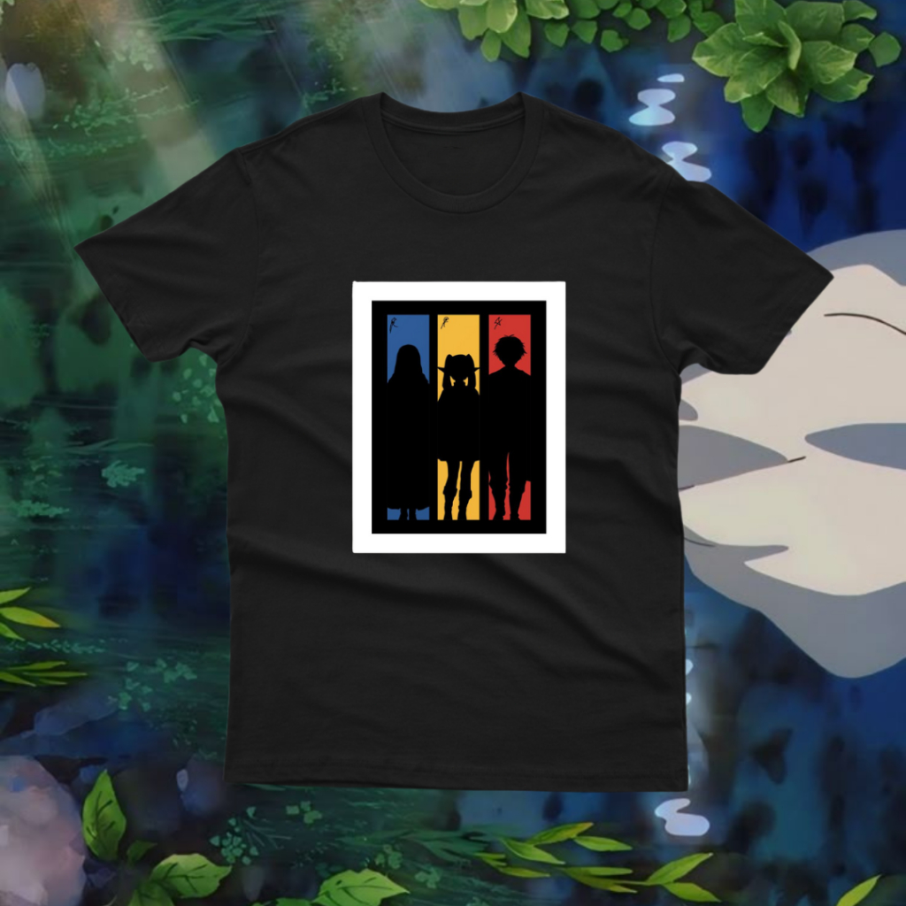 Frieren T-Shirt Kawaii Anime Shirt Frieren ความสะดวกสบายในการสวมใส่เสื้อยืด