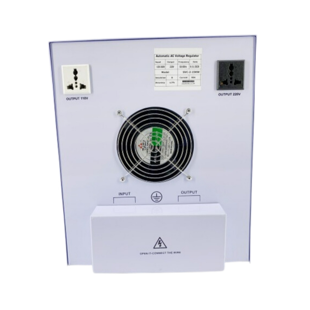 Sunmoon เครื่องปรับแรงดันไฟฟ้าอัตโนมัติ 15 KW รุ่น SVC2-15KW กันไฟตก ไฟเกิน รับประกันสินค้า1ปีเต็ม ราคา ถูกที่สุด ดีลบีเคเค แกลเลอรีภาพที่ 4