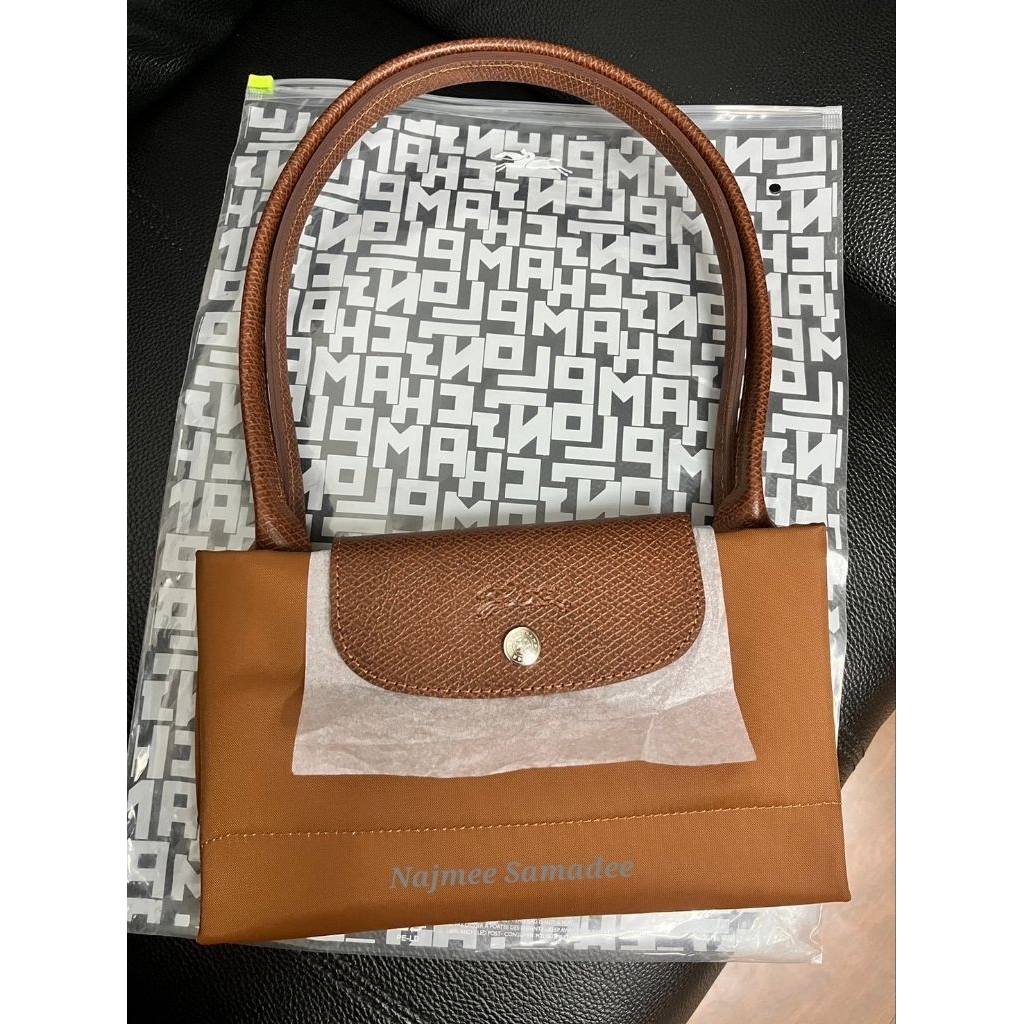 Longchamp ไซส์ L Long สี Cognac 🤎