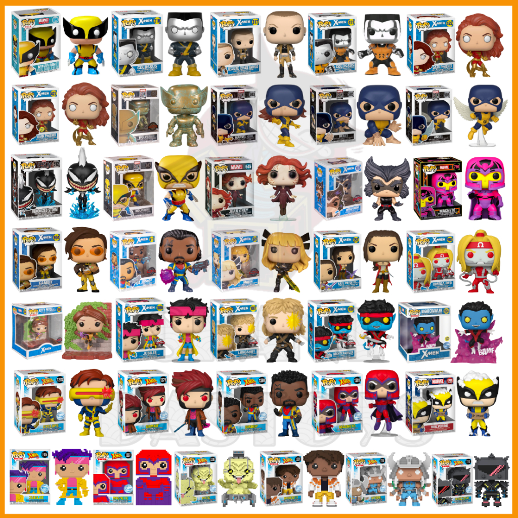 {PRE-ORDER} Funko Pop! MARVEL : X-Men, Wolverine, Magneto, Cyclops, Gambit, Night Crawler