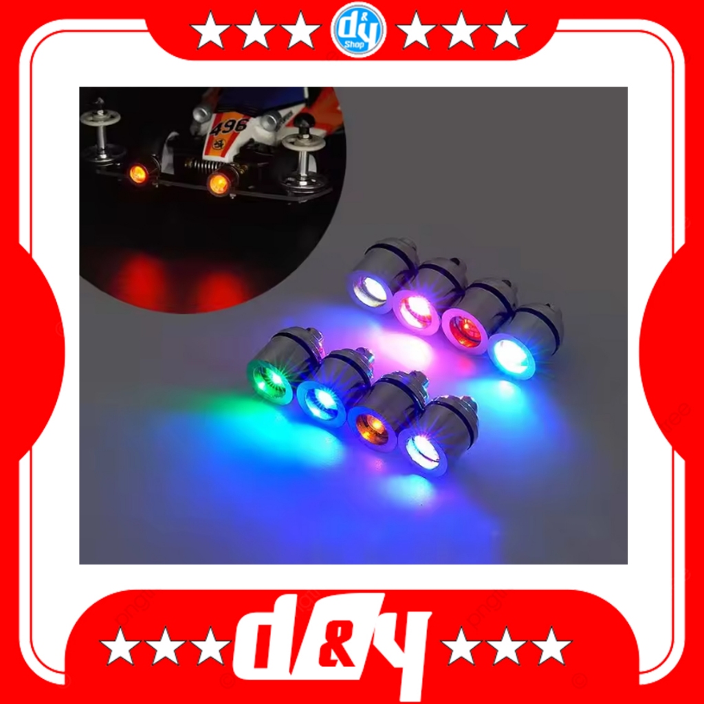 ไฟขนาดเล็ก ตกแต่งรถ Tamiya Mini 4WD พร้อมถ่าน LR621 สามารถเปลี่ยนได้ Self-luminous (1ชิ้น)