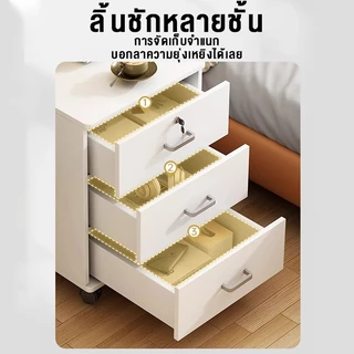 ตู้เก็บเอกสาร ตู้เก็บเอกสารบนล้อ โต๊ะข้างเตียง ตู้ลิ้นชัก ตู้เก็บเอกสารสํานักงาน ประกอบง่าย แข็งแรงและทนทาน