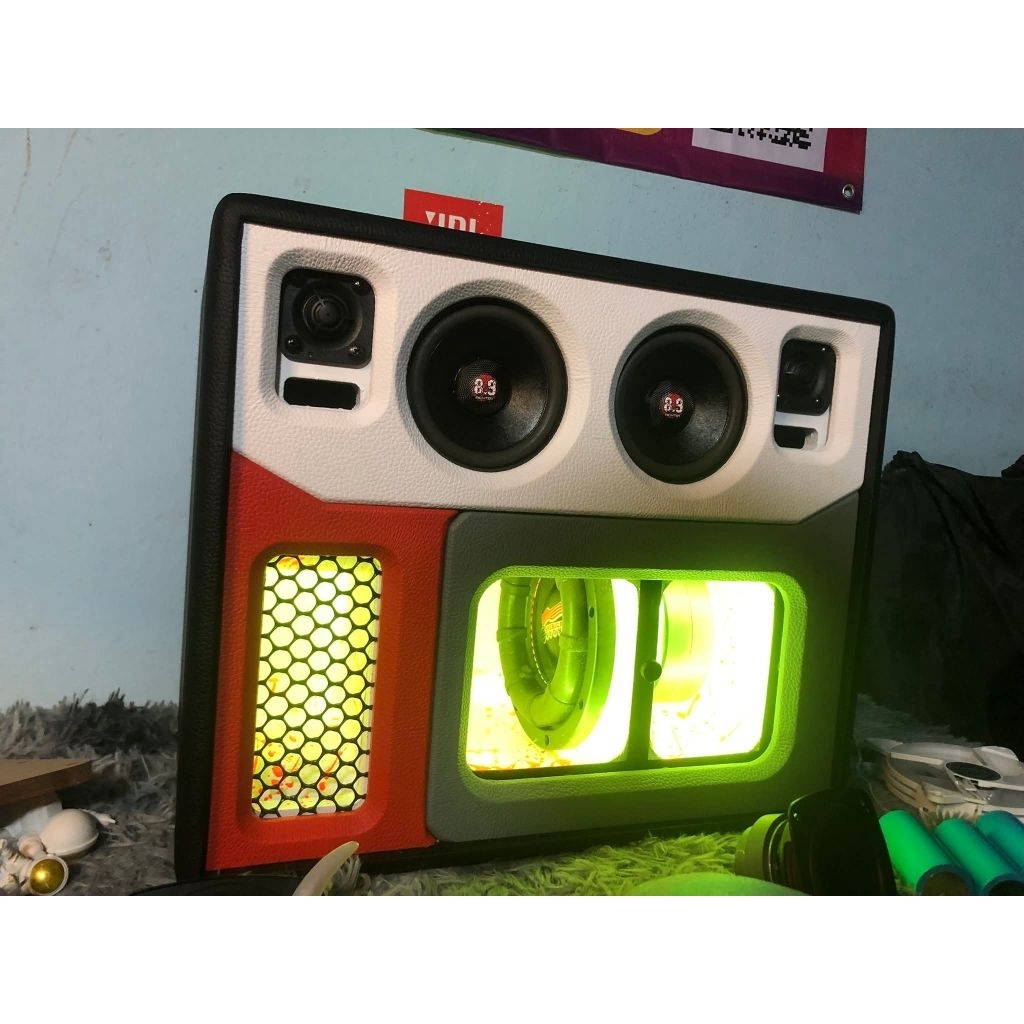 ลำโพงบลูทูธ6.5กระแทกข้าง