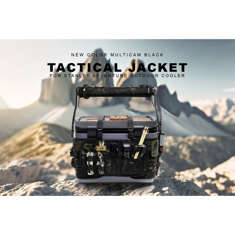 Camp15 TACTICAL JACKET For Stanley Adventure Outdoor Cooler 16QT/15L