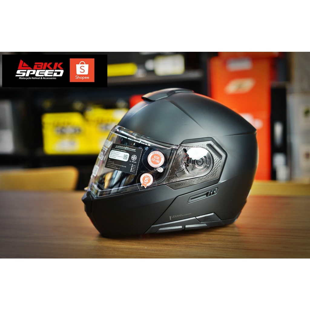 Nolan N90-3 Classico Matt Black (302) หมวกกันน็อค ยกคาง จาก อิตาลี ECE R22.06