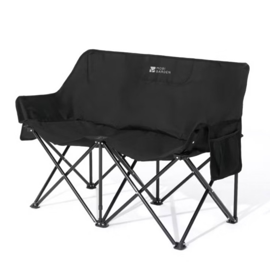 เกัาอี้พับคู่  ราคาดี 🔥 ตัวละ 590 เท่านั่ง 🔥 [ camping chair two person x 2 ] สินค้า ในไทย ส่ง 1-2 วัน