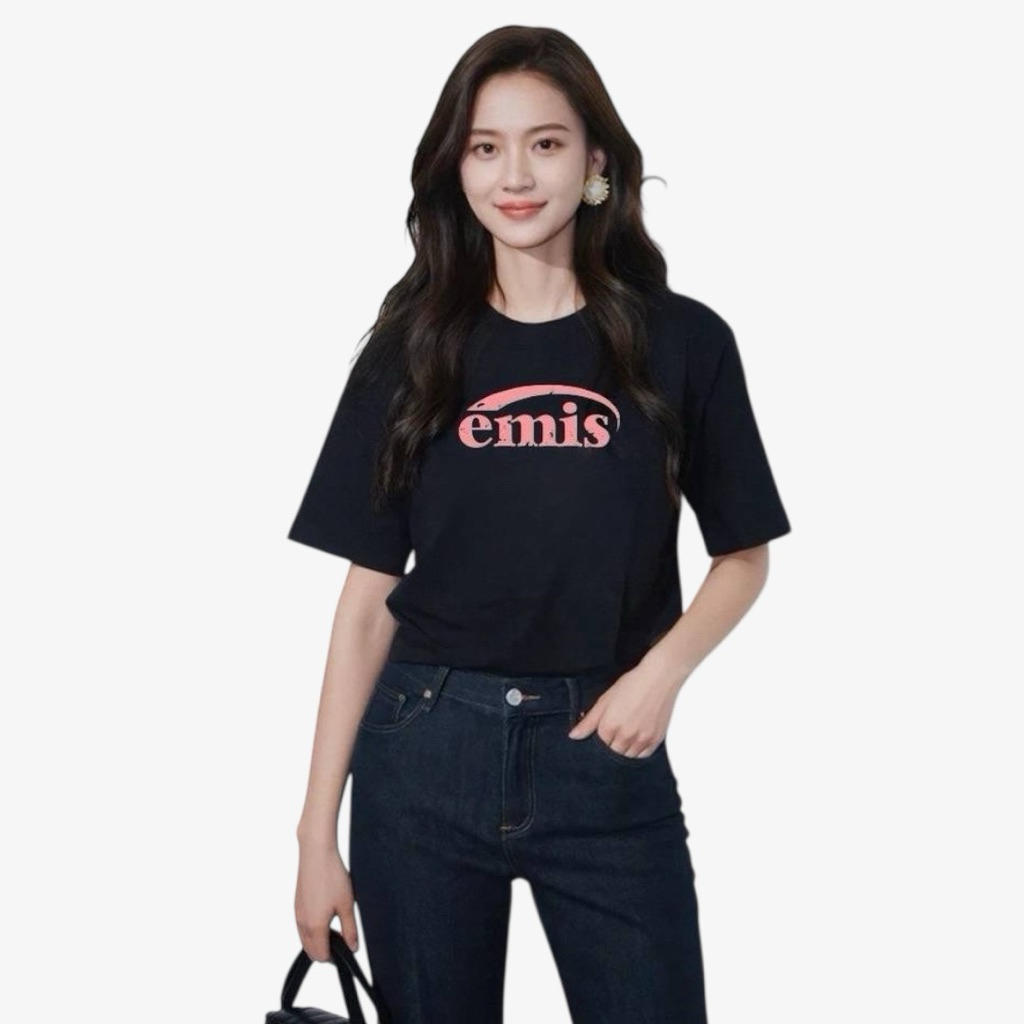 EM03_เสื้อยืด Emis  สินค้านำเข้า((พร้อมส่ง))