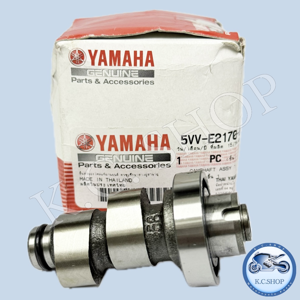 เพลาราวลิ้น แกนราวลิ้น แคม MIO 115 ; NOUVO 115 ; FINO 115 รุ่นคาร์บู แท้ศูนย์YAMAHA100% 5VV-E2170-00